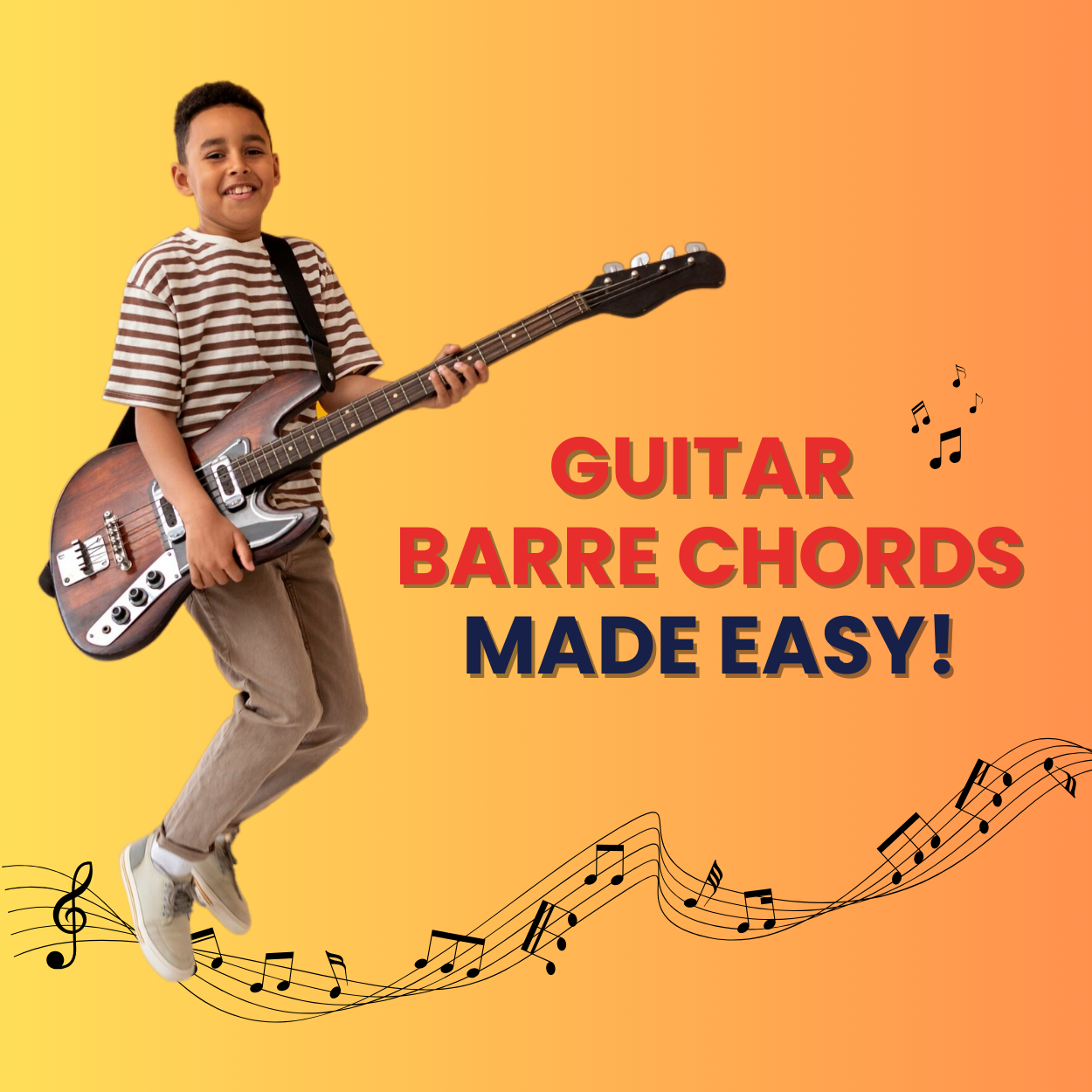 Guitar Barre Chords Made Easy!