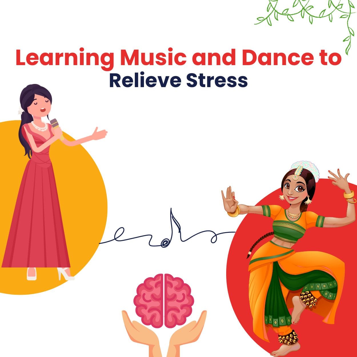 Learning Music and Dance to Relieve Stress