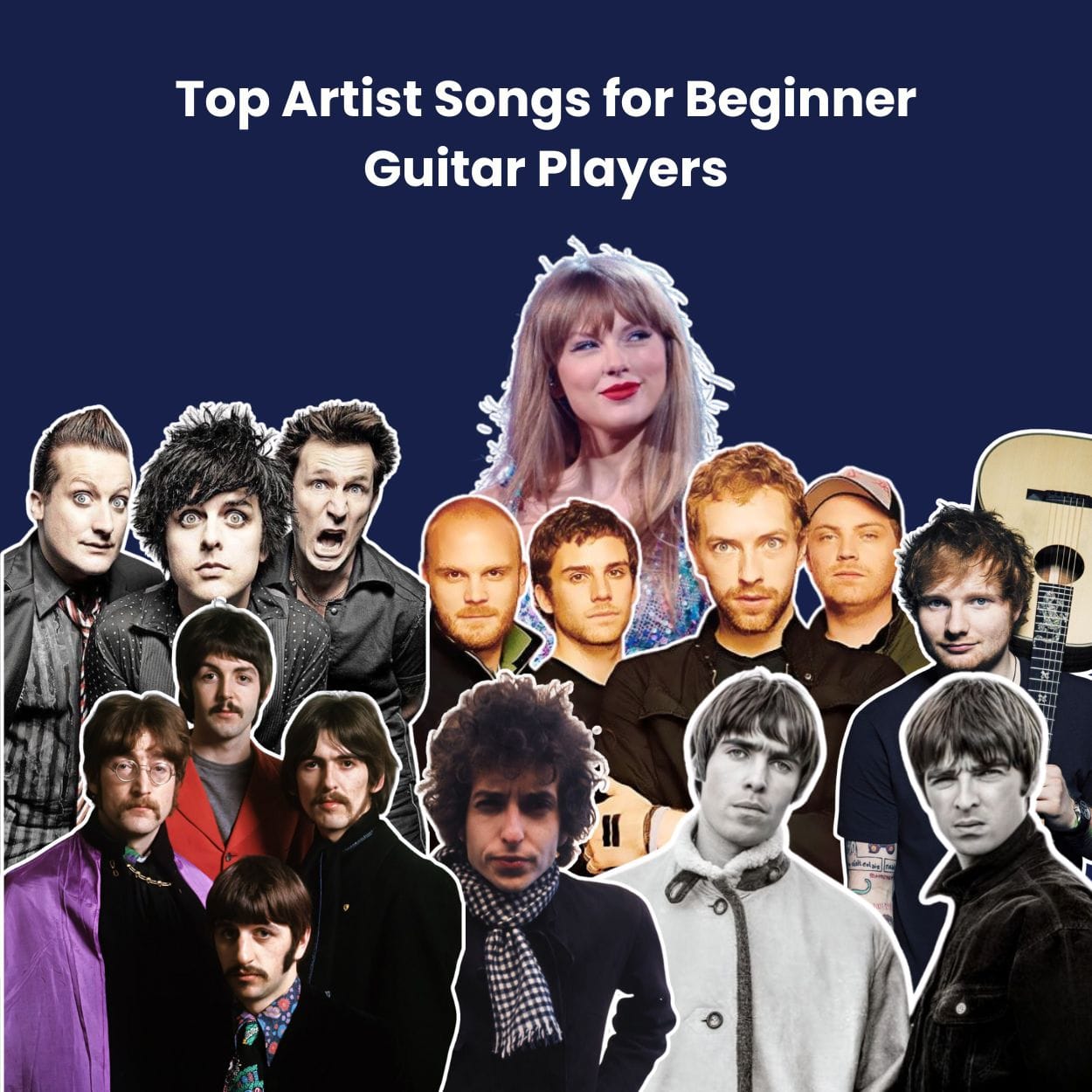 Top Artist Songs for Beginner Guitar Players