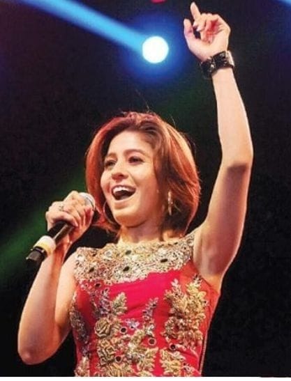  Sunidhi Chauhan:  top singers in india