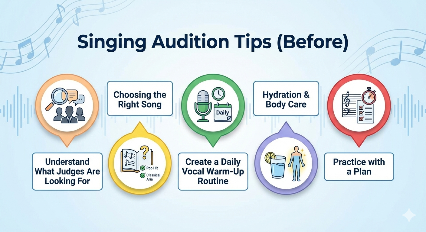 singing audition tips
