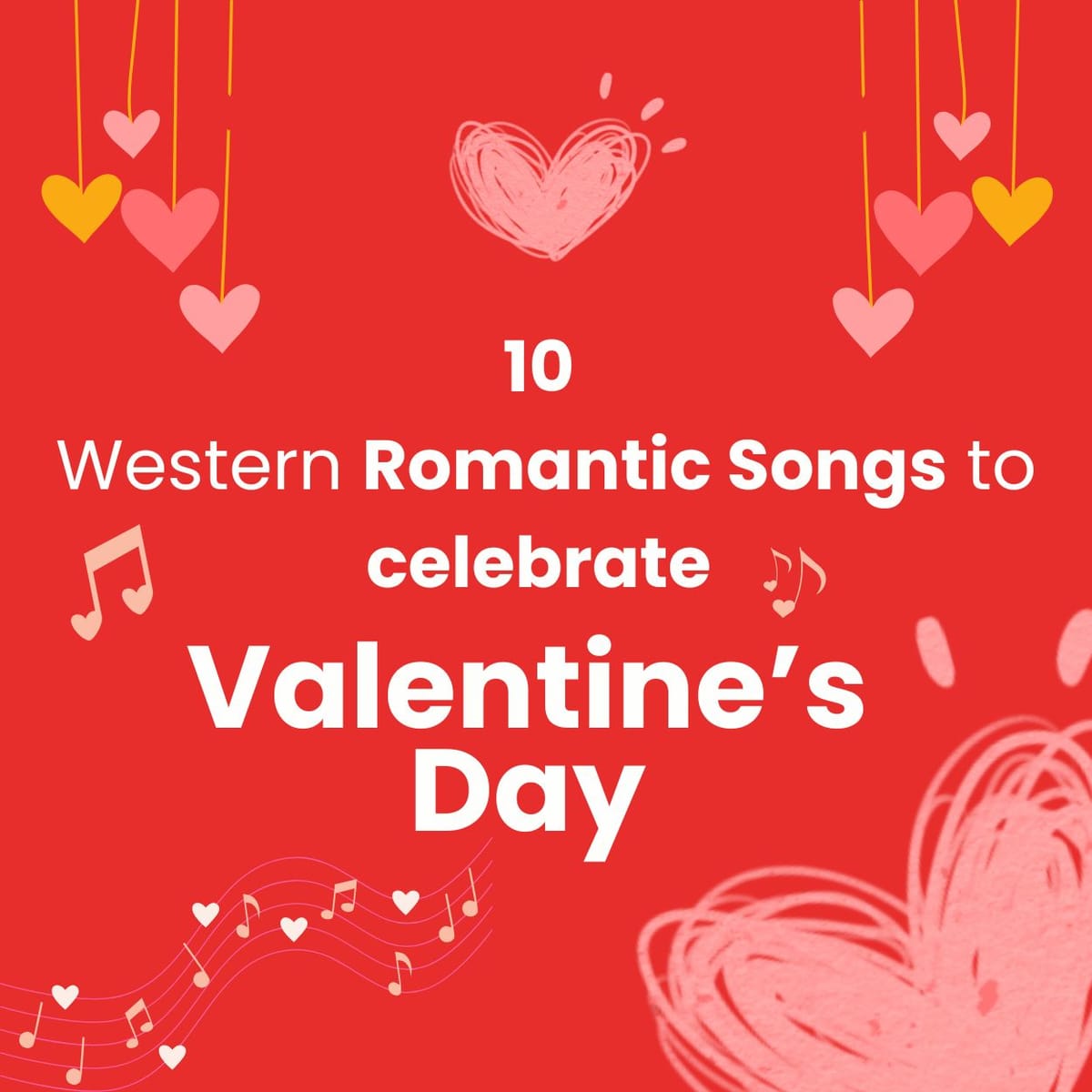 10 Western Romantic Songs to Celebrate Valentine’s Day💕🫂