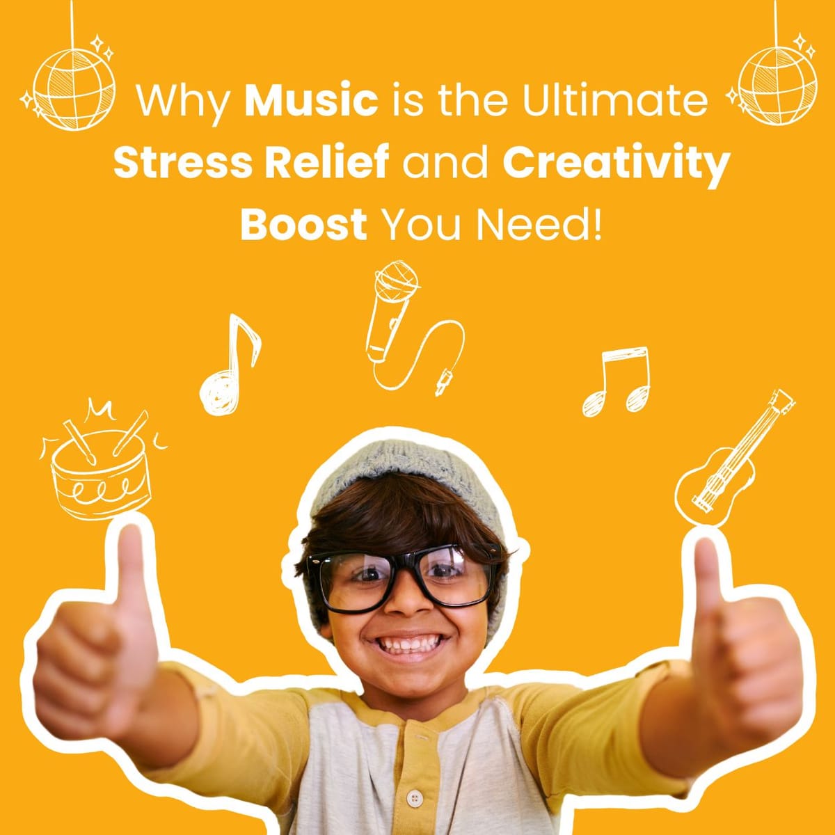 Why Music is the Ultimate Stress Relief and Creativity Boost You Need!