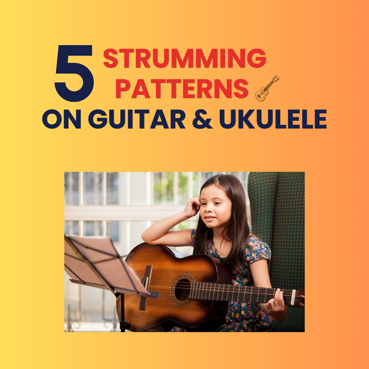 5 Beginner-level Strumming Patterns for Guitar and Ukulele Players